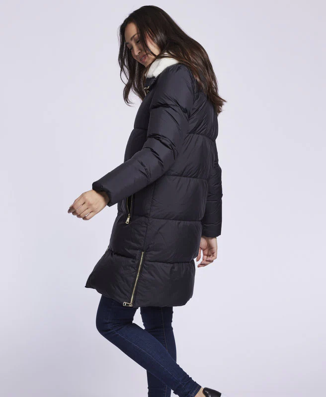 2202 Down coat with shearling collar    Final Sale  Few Left $100 - Image 3