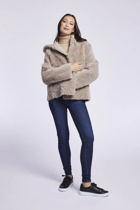 399HD Reversible shearling jacket - Image 7