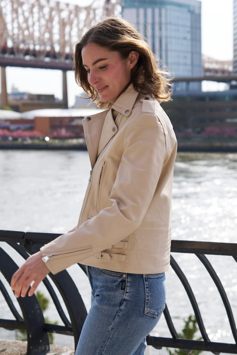 #421 Leather Moto Jacket    SOLD OUT - Image 11