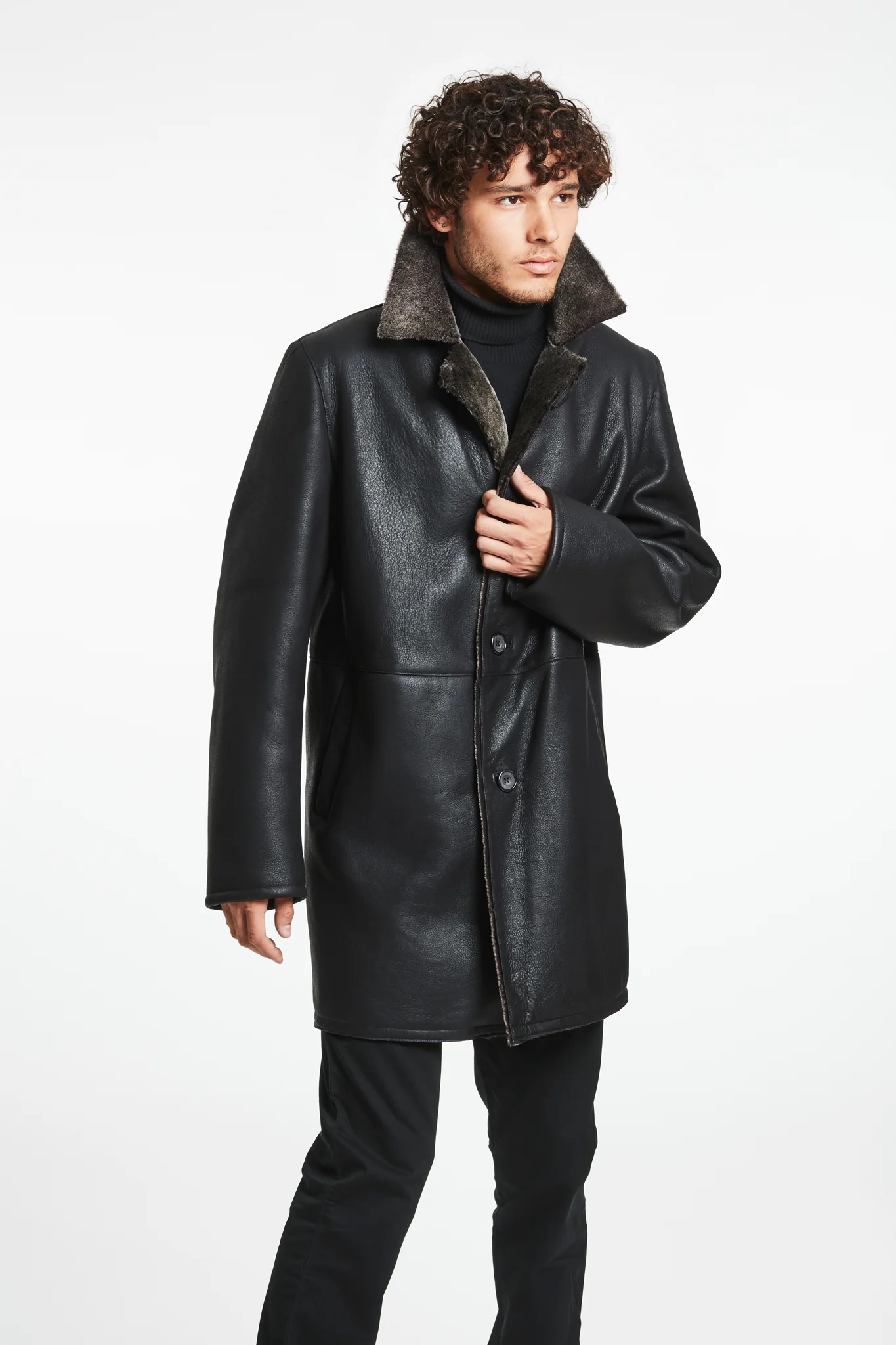 #607 Brilliant Spanish Shearling - Image 3